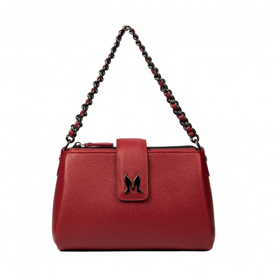 Sac à bandoulière femme 003g 02 biz rouge