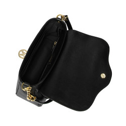 Sac à main femme bandoulière 015g noir