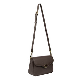 Sac à main femme bandoulière 015g marron combiné