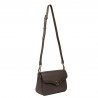 Sac à main femme bandoulière 015g marron combiné