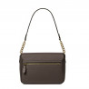 Sac à main femme bandoulière 015g marron combiné