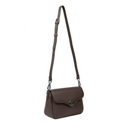 Sac à main femme épaule 015g 01 marron combiné