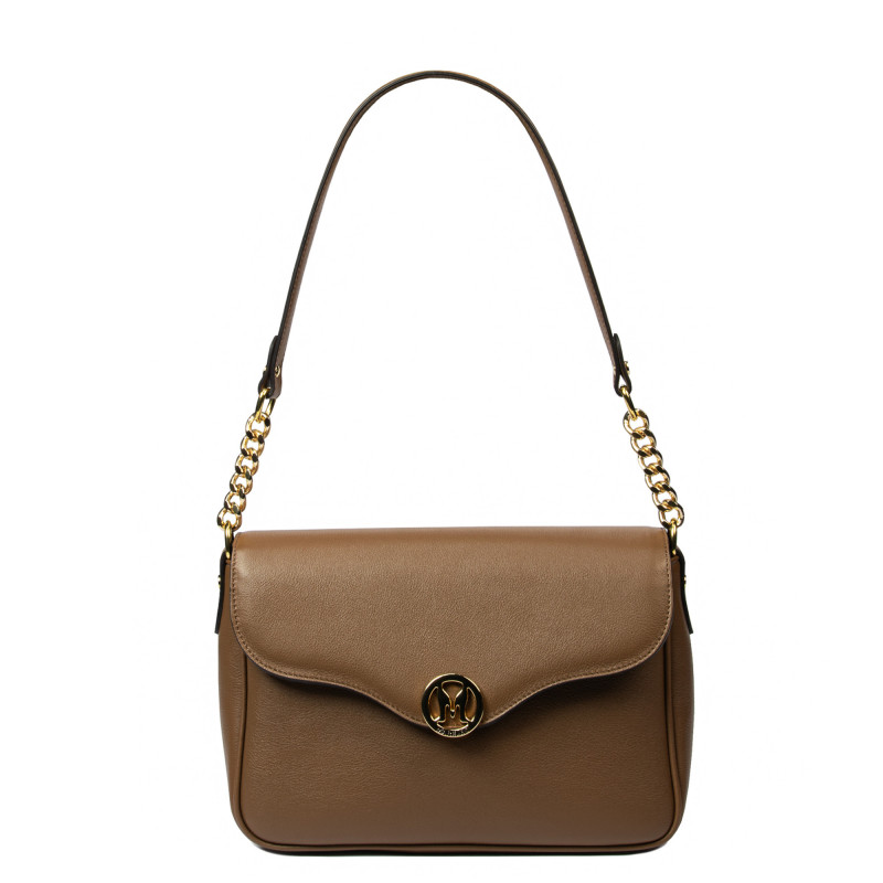 Sac à main femme à bandoulière 015g marron cognac
