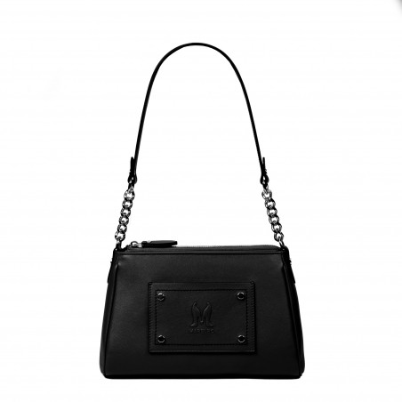 Sac à main pour femme en bandoulière 016g 01 noir