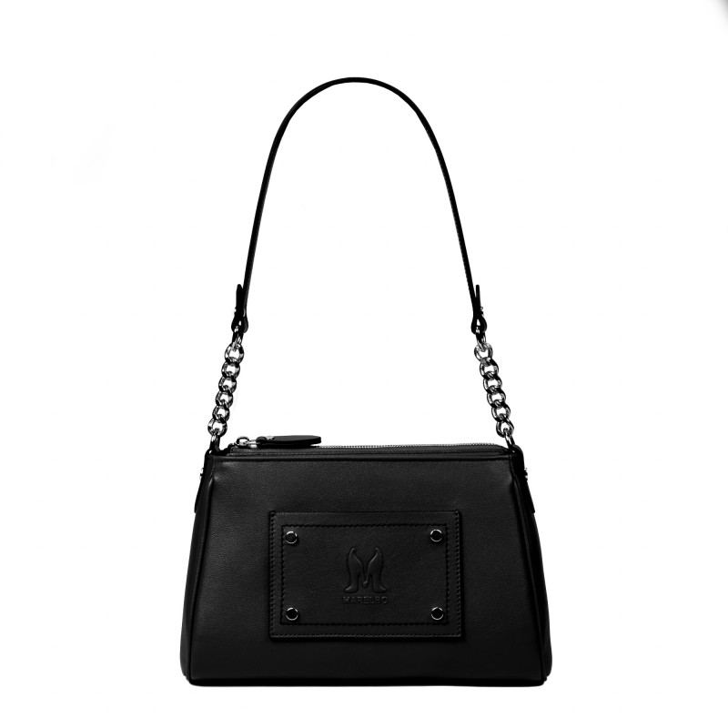 Sac à main pour femme en bandoulière 016g 01 noir