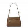 Sac à bandoulière femme 016g marron cognac
