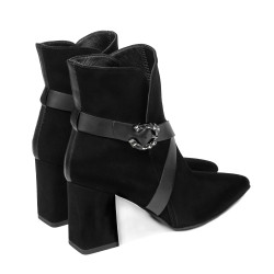 Bottes femme 1192 noir antilope