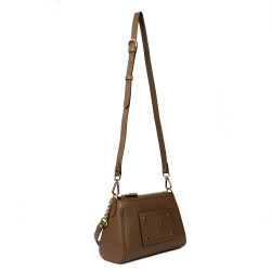 Sac à bandoulière femme 016g marron cognac