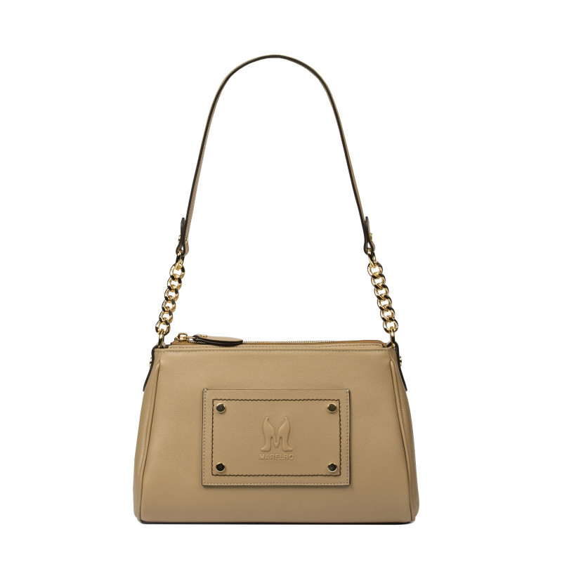 Sac à main femme bandoulière 016g nude