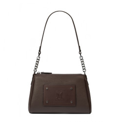 Sac à main pour femme 016g 01 marron combiné