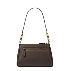 Sac à main femme bandoulière 016g marron combiné