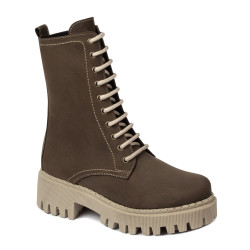 Bottes femme 3375-1 tuxon marron
