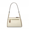 Sac à main femme 016g beige latte combiné