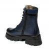 Bottes femme 3386 en indigo combiné