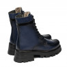 Bottes femme 3386 en indigo combiné