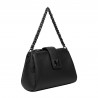 Sac à main pour femme 003g 02 noir éléphant
