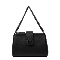 Sac à main pour femme 003g 02 noir éléphant