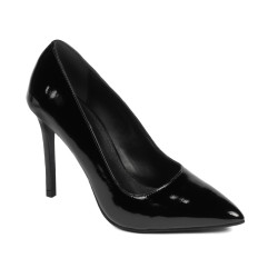 Chaussures élégantes femme 1299 vernis noir
