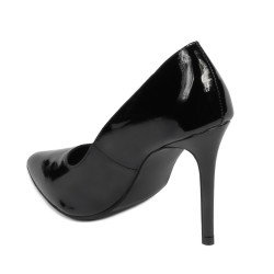 Chaussures élégantes femme 1299 vernis noir