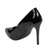 Chaussures élégantes femme 1299 vernis noir