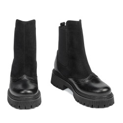 Bottes femme 3390 noir combiné