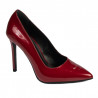 Chaussures élégantes femme 1299 vernis rouge
