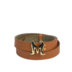 Ceinture femme 41m biz marron