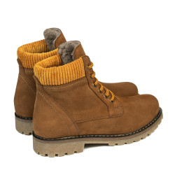Bottines femme 3269-1 bufo marron