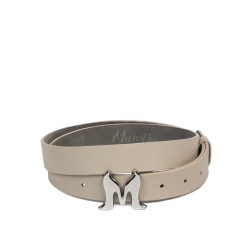 Ceinture femme 41m cuir beige