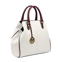 Sac à main femme 002g beige latte+marron