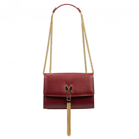 Sac bandoulière femme 009g rouge saffiano Sac bandoulière femme 009g rouge saffiano