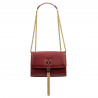 Sac bandoulière femme 009g rouge saffiano
