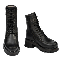 Bottes femme 3386 noir combiné