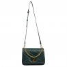 Sac à main femme porté épaule 005g vert forêt