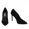 Chaussures élégantes femme 1299 noir antilope