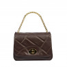 Sac à main pour femme 005g marron foncé