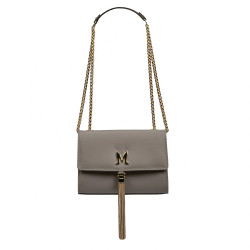 Sac à main femme à bandoulière 009g cappuccino saffiano