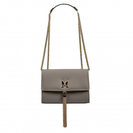 Sac à main femme à bandoulière 009g cappuccino saffiano