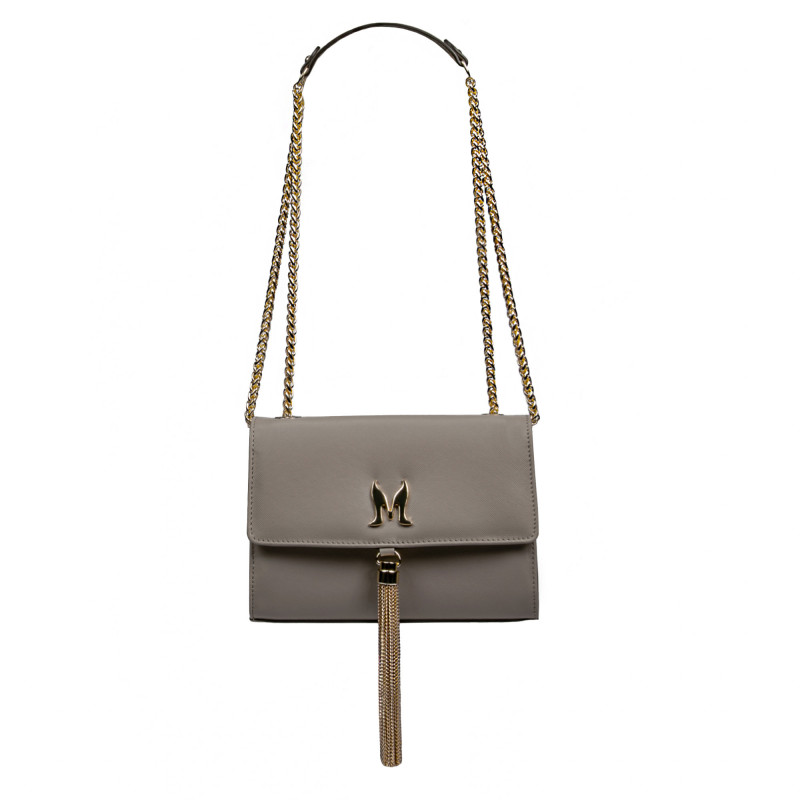 Sac à main femme à bandoulière 009g cappuccino saffiano