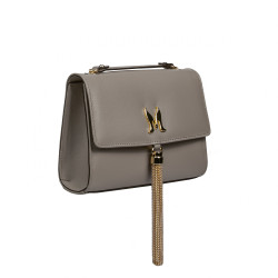 Sac à main femme à bandoulière 009g cappuccino saffiano
