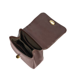 Sac à main pour femme 005g marron foncé
