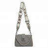 Sac à main femme bandoulière 003g 01 gris éléphant