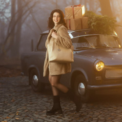 Sac à main femme 001g beige lifestyle