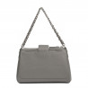 Sac à main femme bandoulière 003g 01 gris éléphant