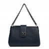 Sac à main femme bandoulière 003g 01 bleu éléphant