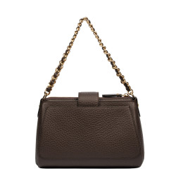 Sac à main femme à bandoulière 003g marron foncé