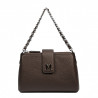 Sac à main pour femme 003g 01 marron foncé