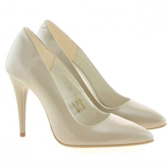 Chaussures élégantes femme 1241 vernis beige