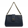 Sac à main femme bandoulière 003g bleu éléphant