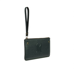 Portefeuille femme 202g vert foncé